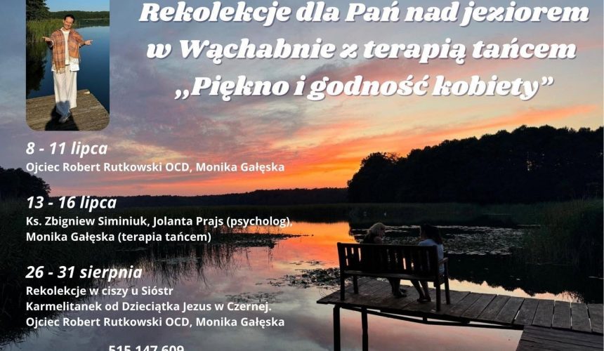 Rekolekcje dla Pań – zapraszam do zapisów