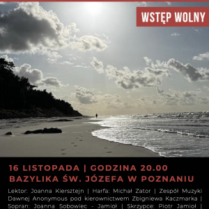 16 listopada 2025 – Medytacja Psalmem 71/ 72 – WSTĘP WOLNY 16 listopada 2025 – Medytacja Psalmem 71/ 72 – WSTĘP WOLNY